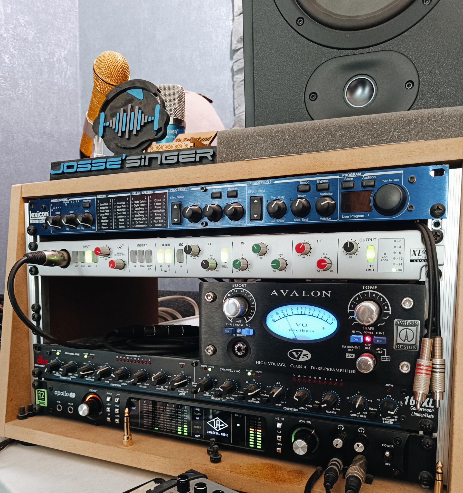 studio d'enregistrement et de cours de chant josse'singer
